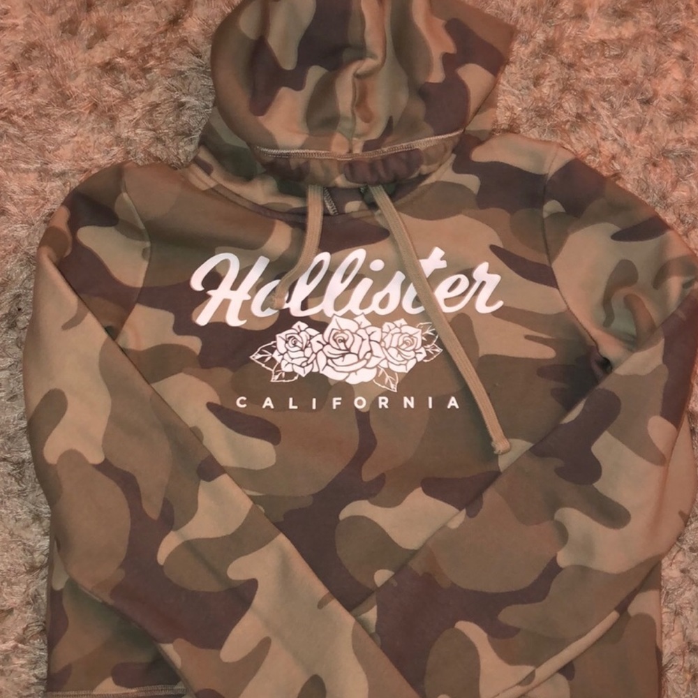 Camo Hollister Hoodie!